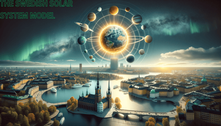 Swedish solar system model