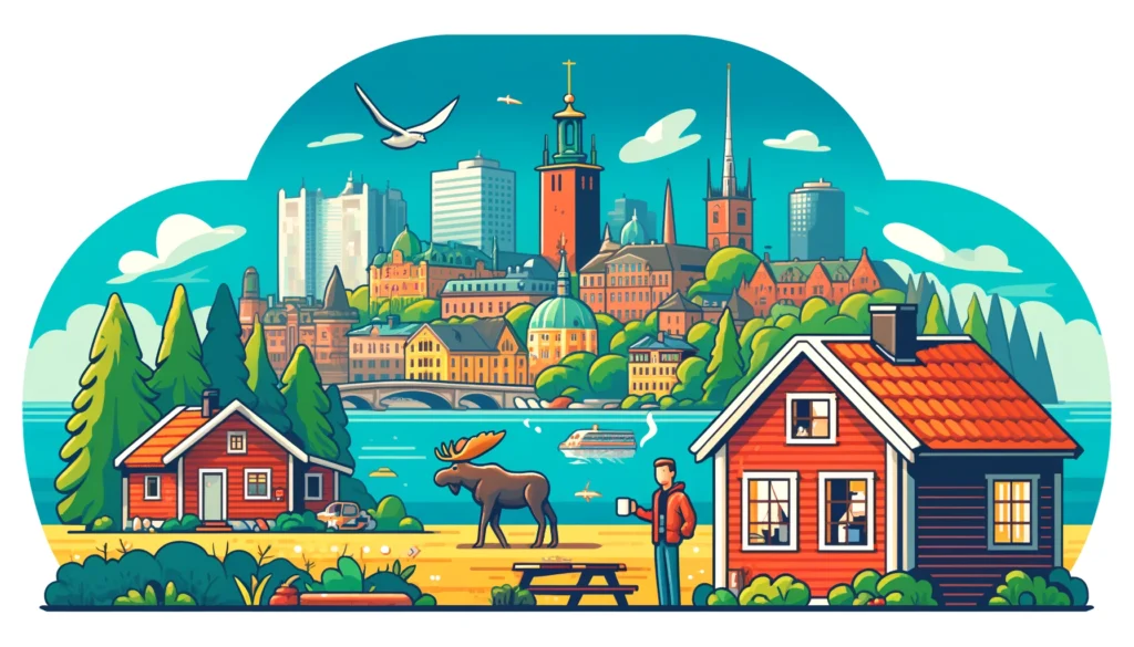 Visiting Sweden for the first time