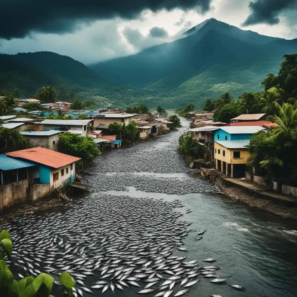 Rain of Fish phenomenon
