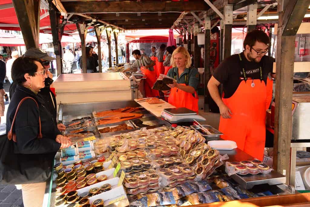 Bergen fish market