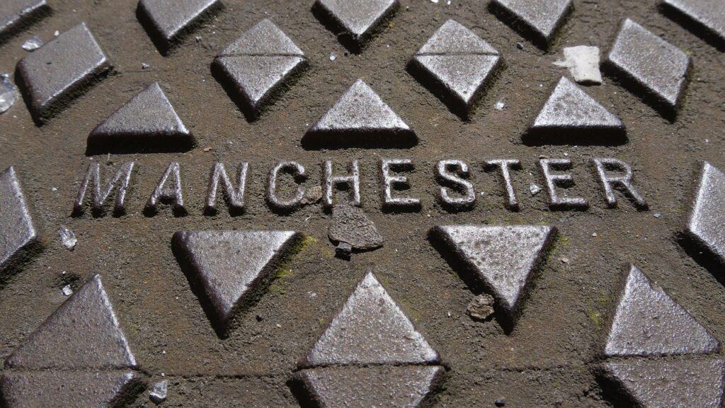 Manchester manhole caover from Things to Do when Visiting Manchester