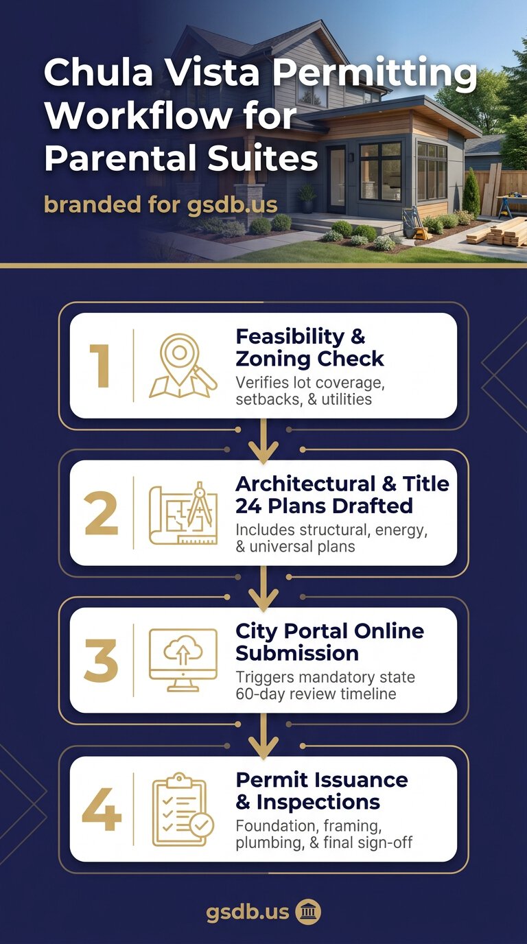 Chula Vista Permitting Workflow for Parental Suites
