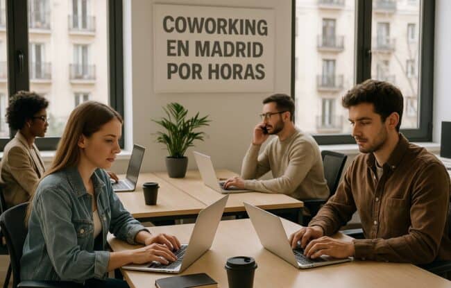 Coworking en Madrid por horas
