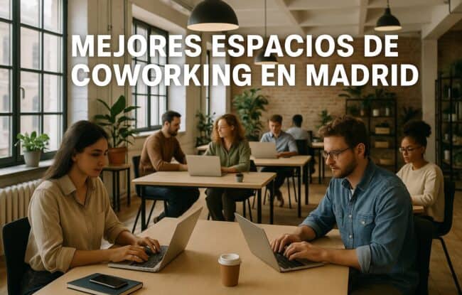 Descubre los mejores espacios de coworking en Madrid para 2025