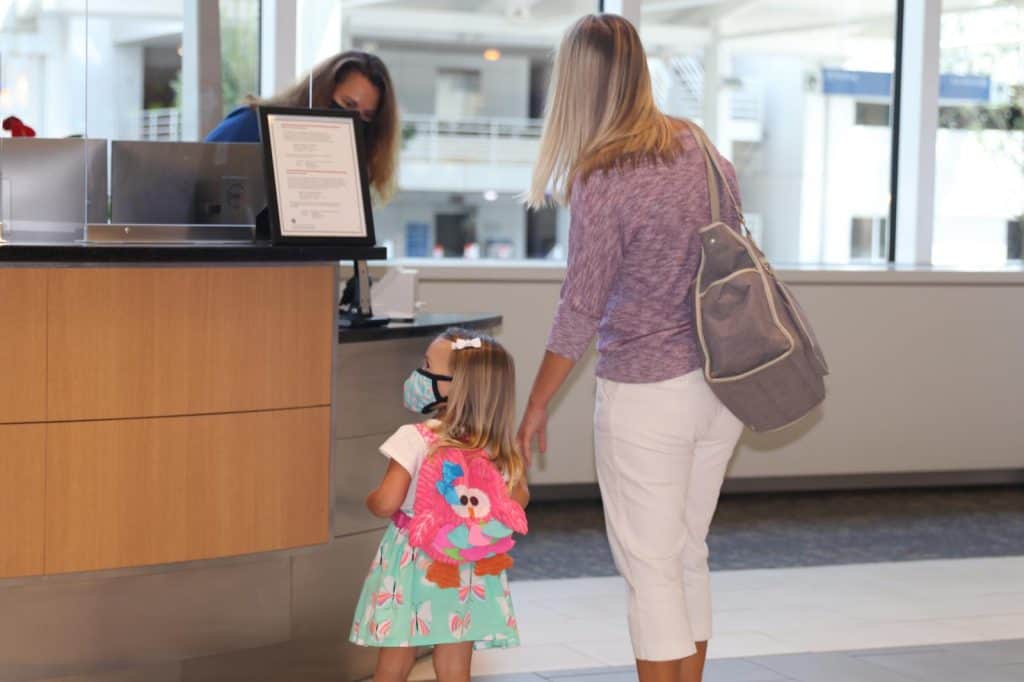 Flying with kids at GSP Airport