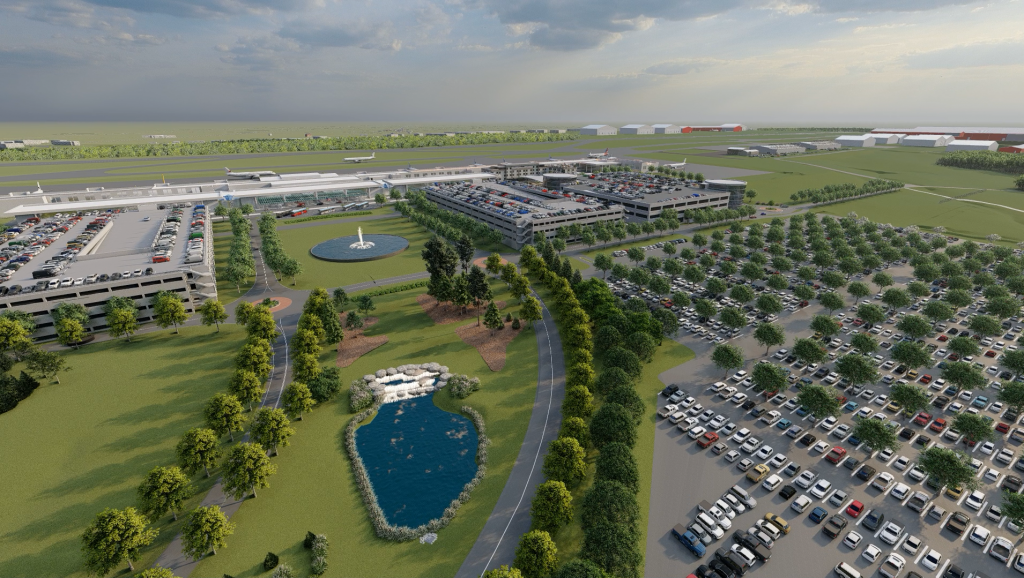 GSP Terminal Area Study Exterior Visualization