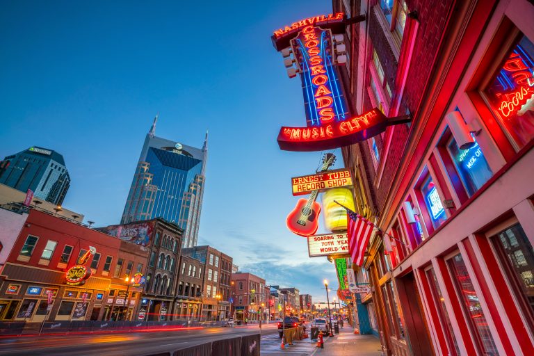 Broadway Street Nashville TN