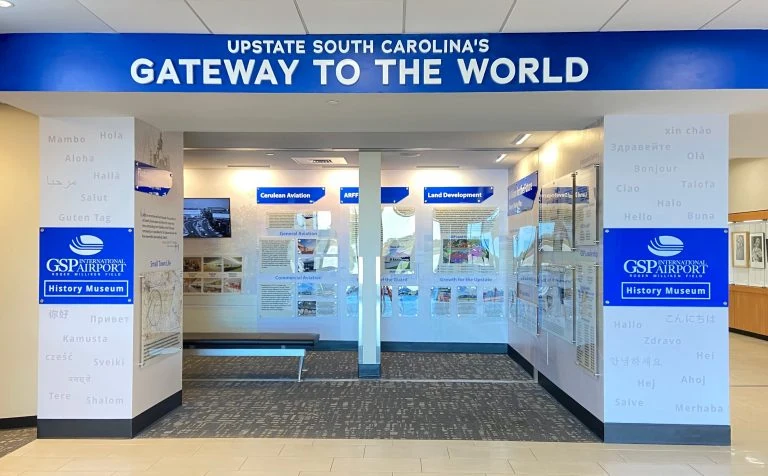 GSP Airport Museum exterior