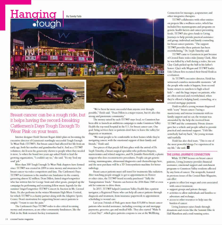 Hanging Tough by Sandy Fails