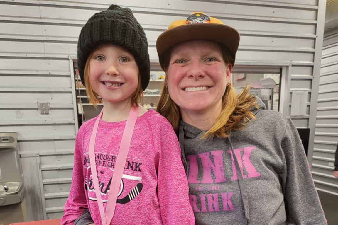 Diehard Pink in the Rink Player and Fan.