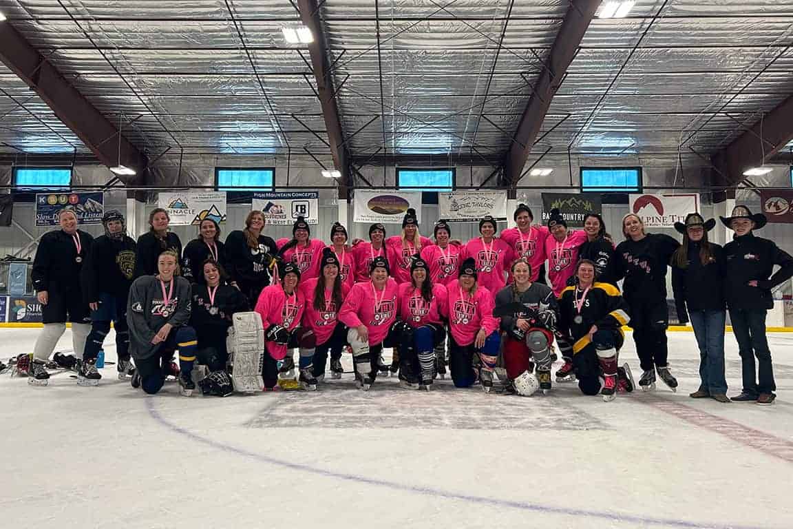 Pink in the Rink Championship Teams
