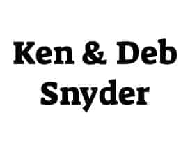 Ken & Deb Snyder.