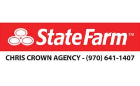 State Farm Chris Crown Agency 970-641-1407.