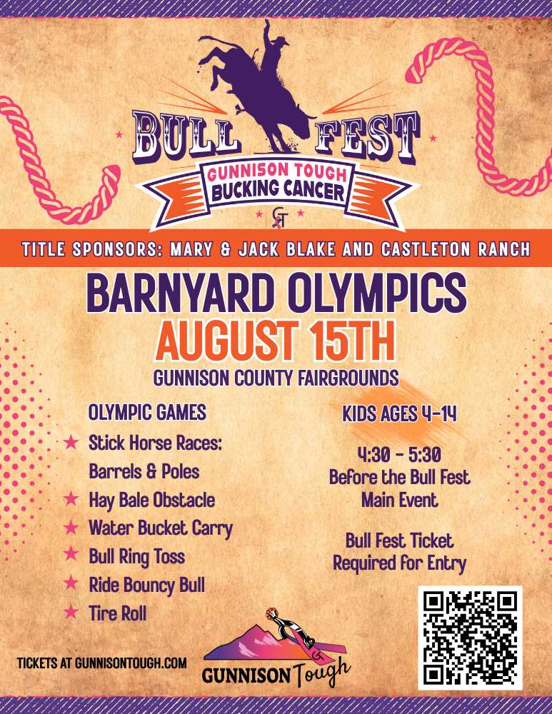 2026 Bull Fest Poster featuring a western theme; all details are in this section.