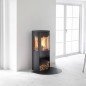 Contura 556 castdoor black stove