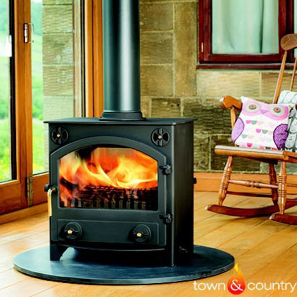 Town & country bransdale double-sided stove