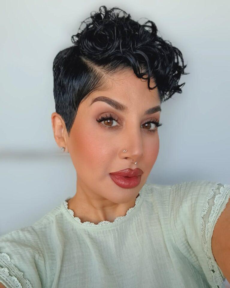 Curly Pixie Cuts