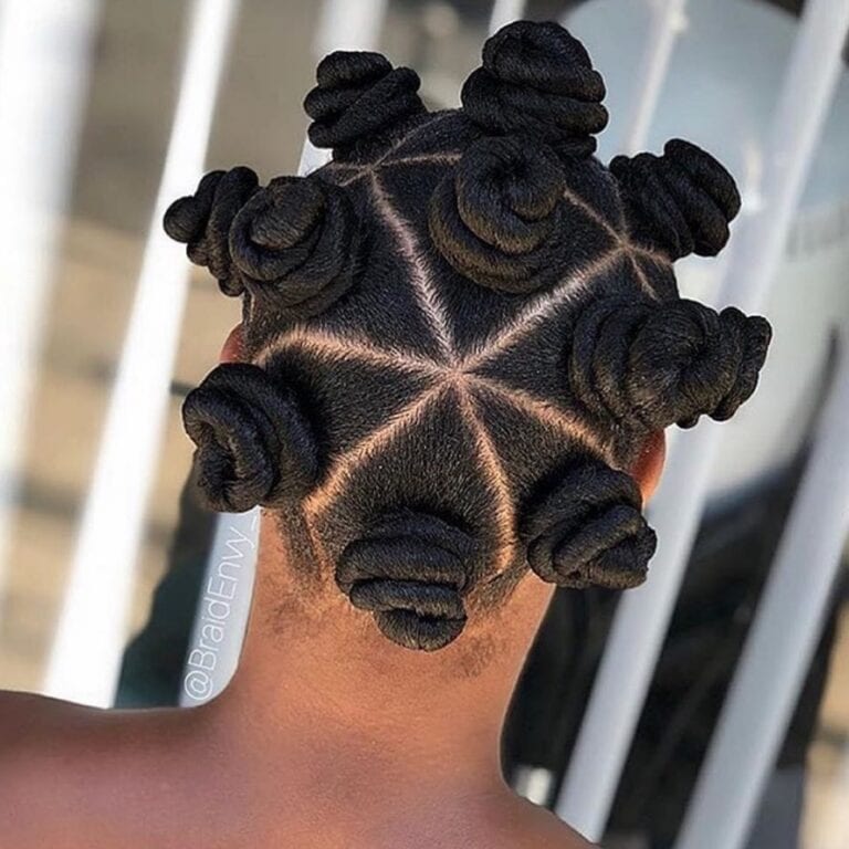 short 4c natural hairstyle