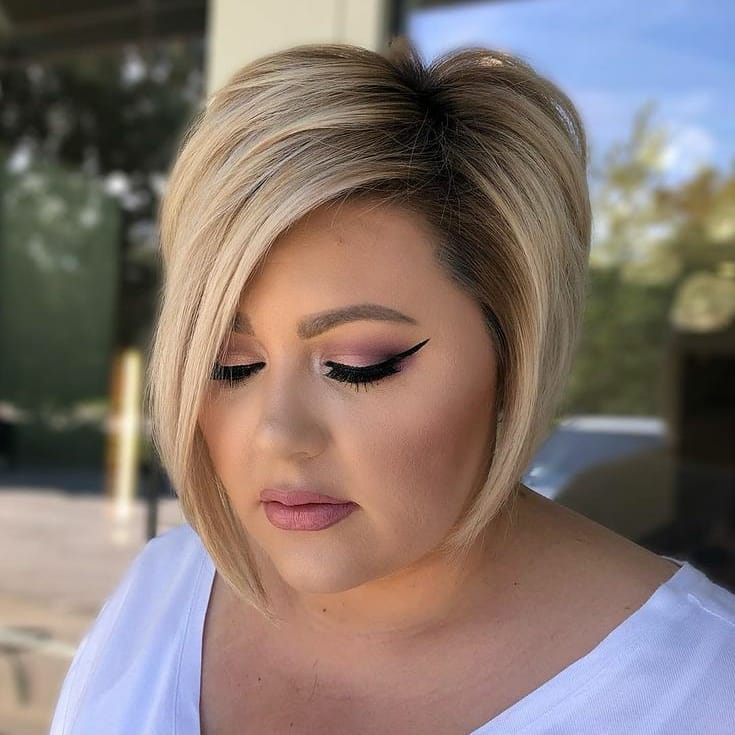 Short Haircuts for Round Faces