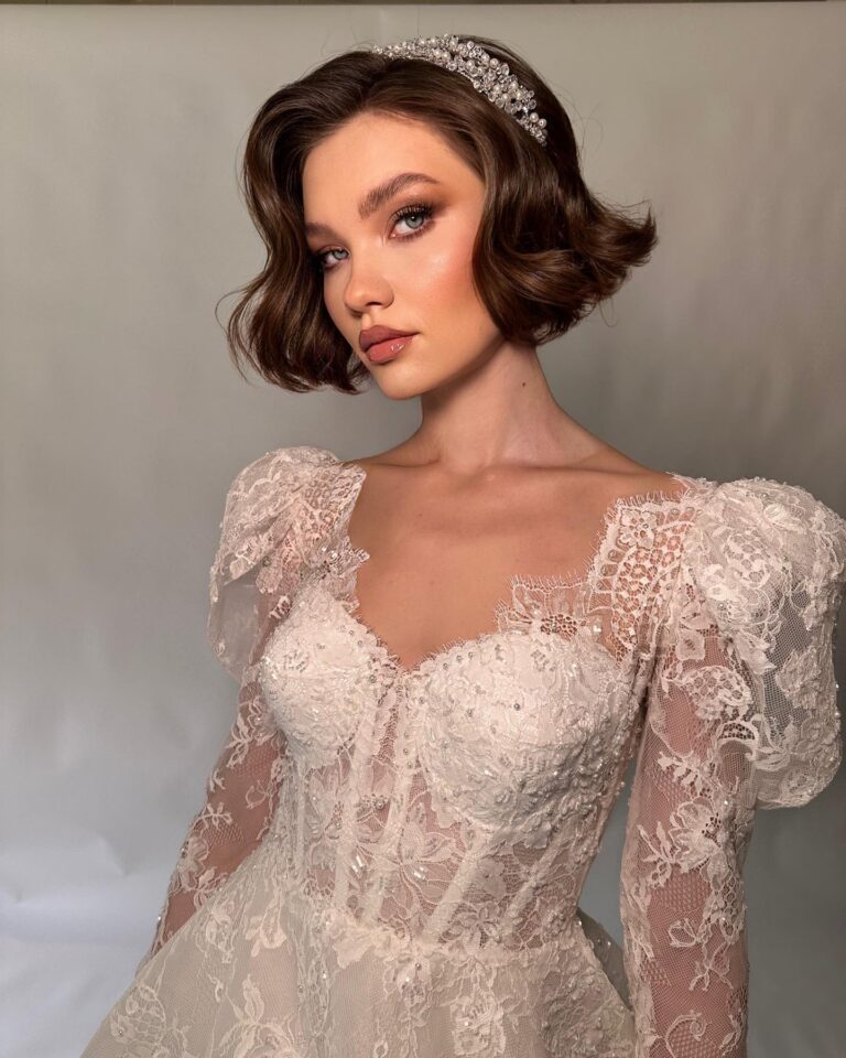 Short Bridal Wedding Hairstyles