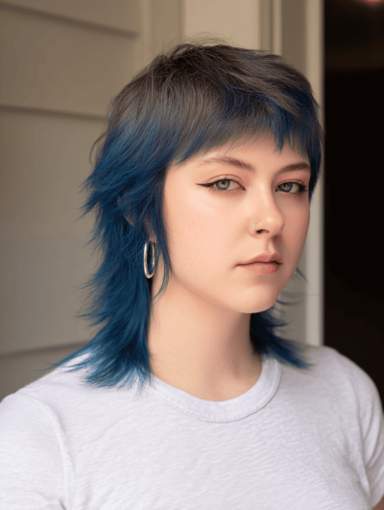 Razor Cut Emo Shag