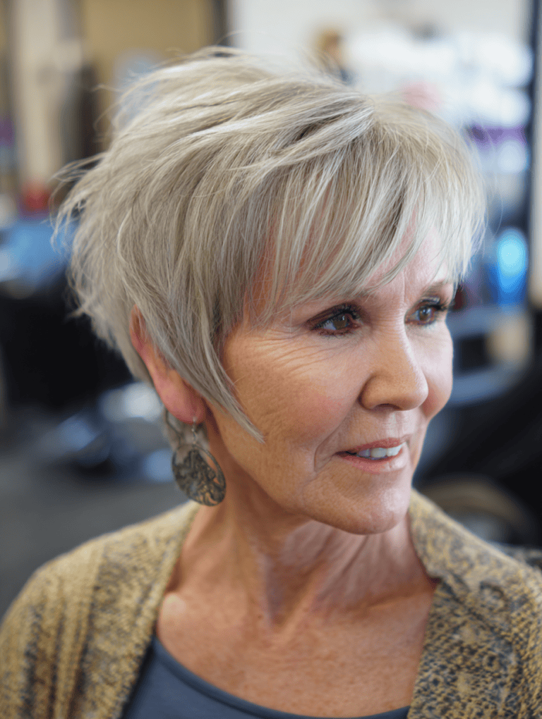 Pixie Bob Haircuts for Older Women