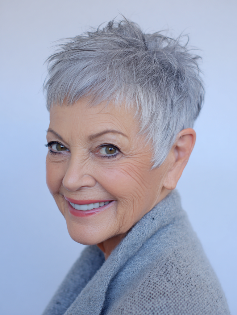 Feathered Pixie Cut