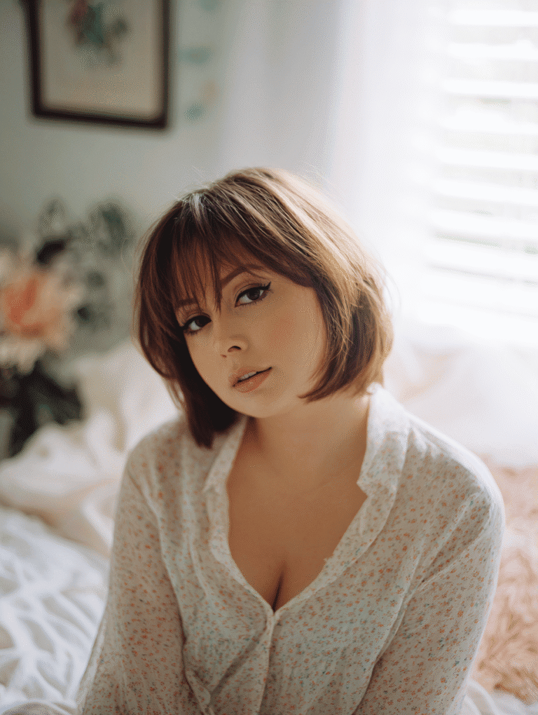 Bob Hairstyles for Round Faces