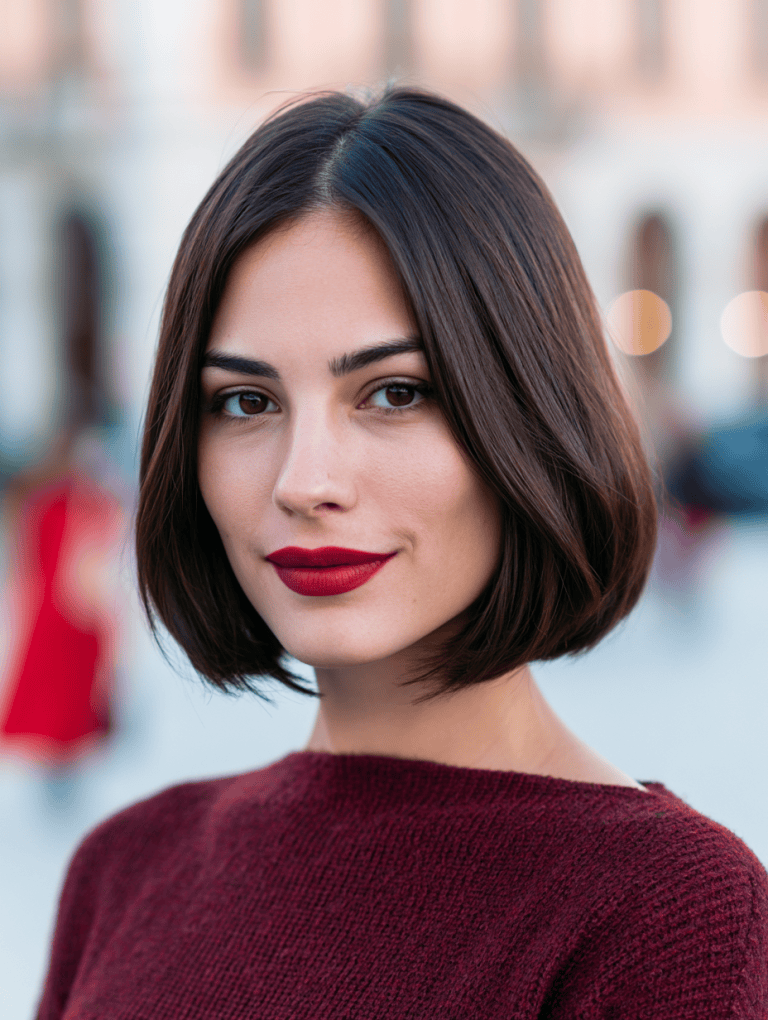 Classic Chin-Length Italian Bob