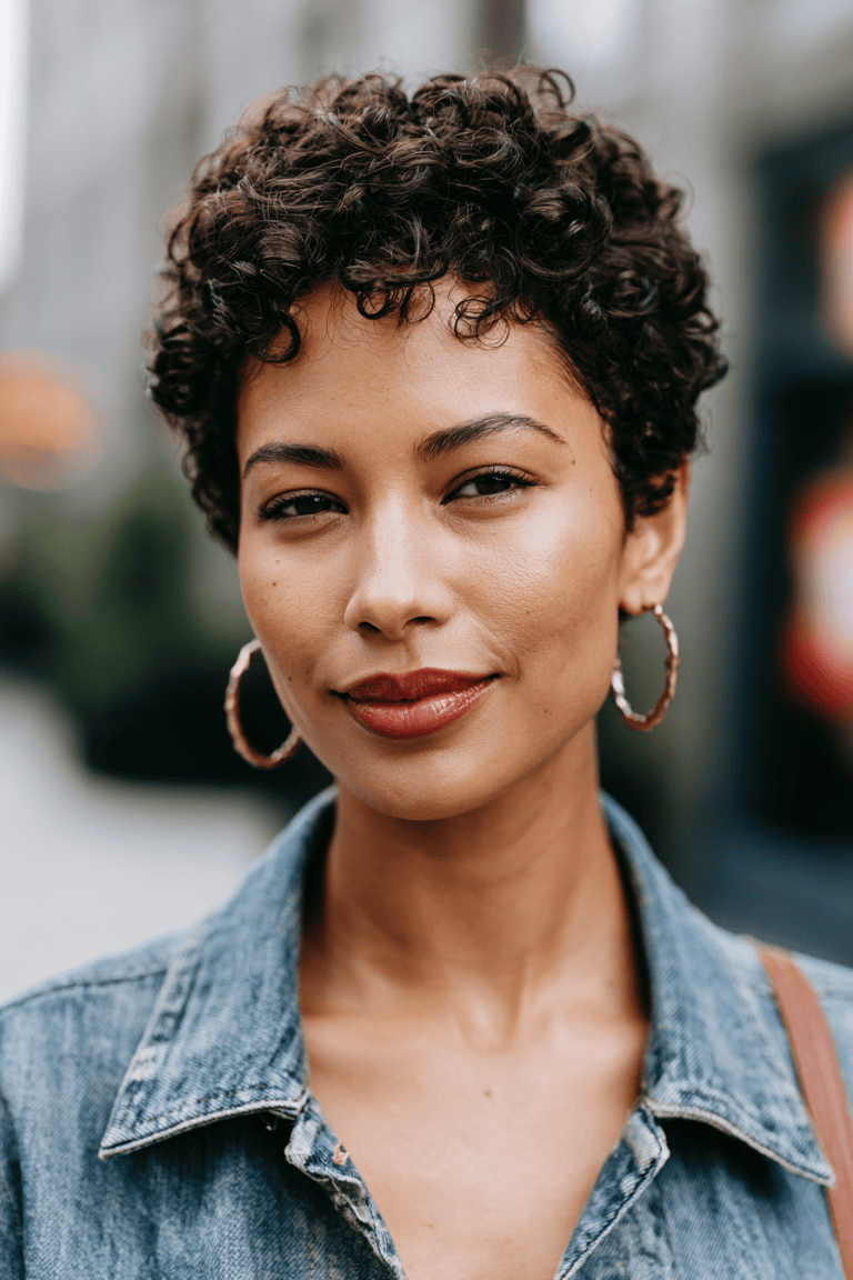 Classic Curly Pixie