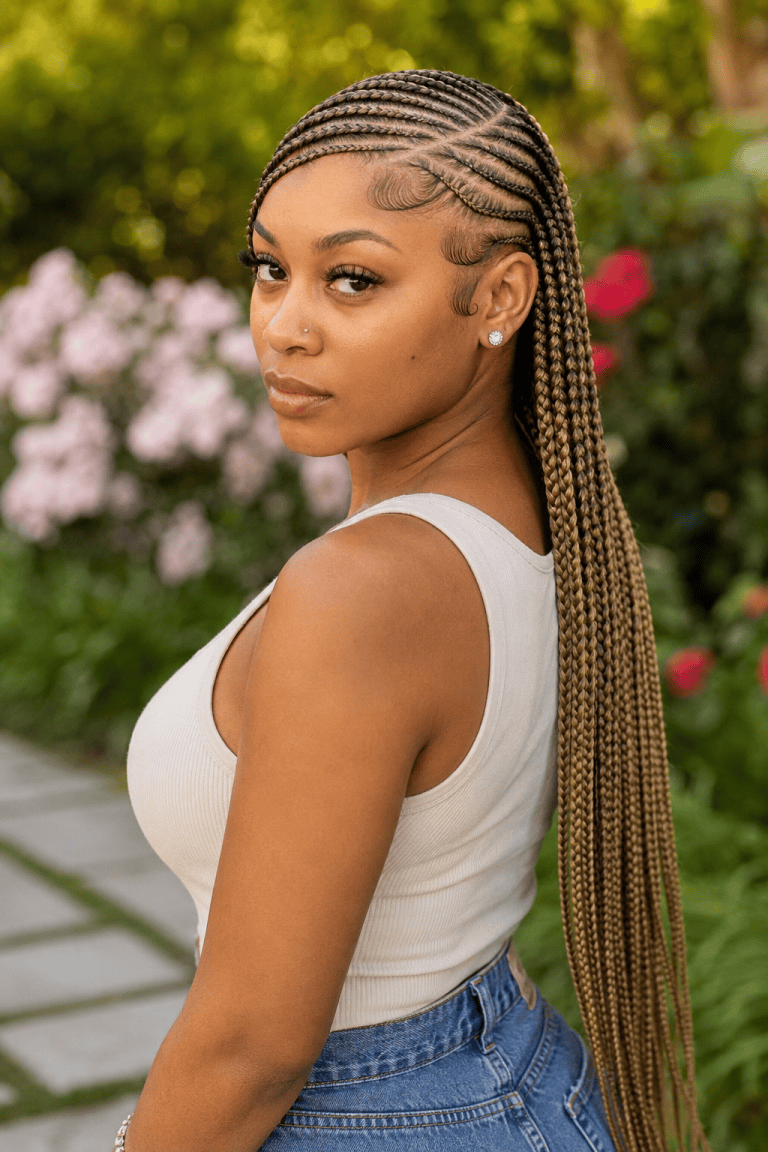 Classic Long Lemonade Braids
