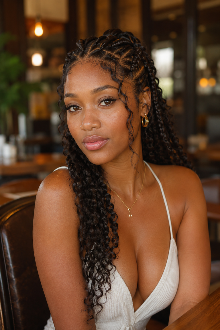 Bohemian Goddess Braids