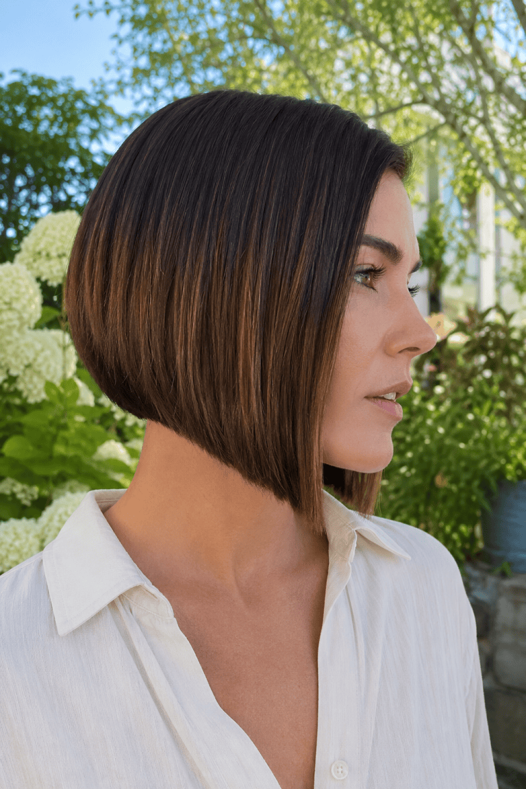 The Classic Angled Bob