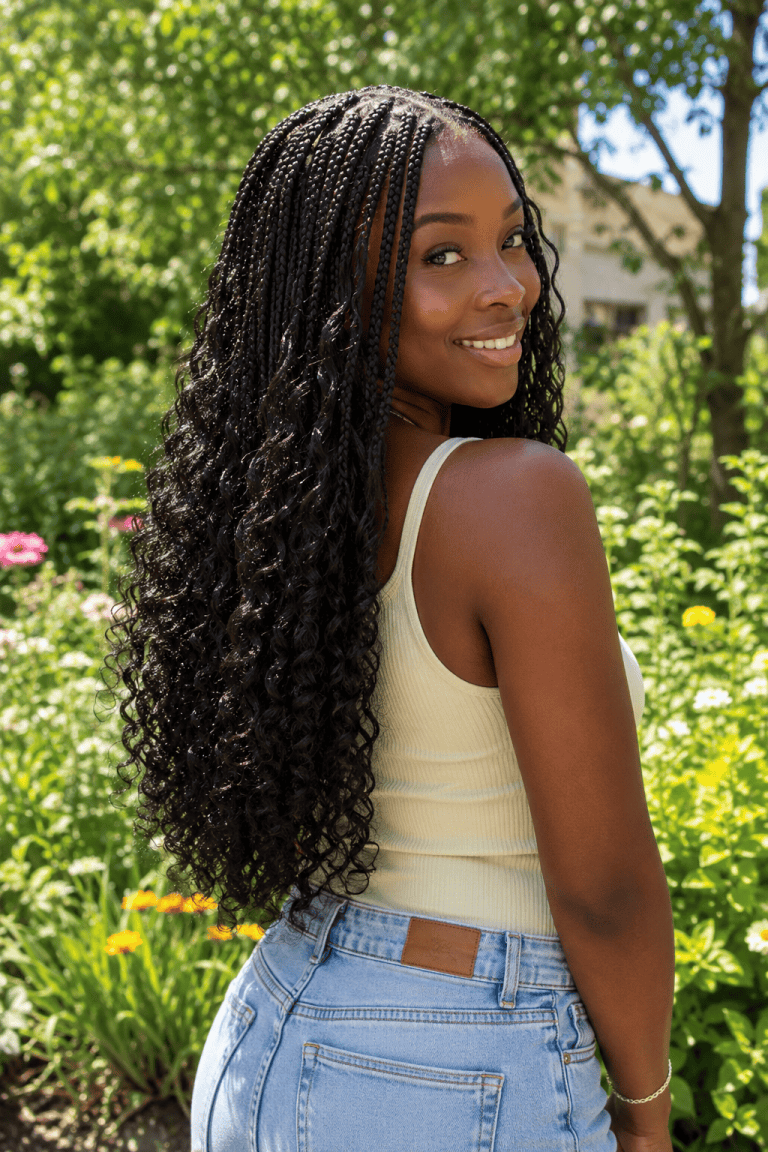 Classic Knotless French Curls