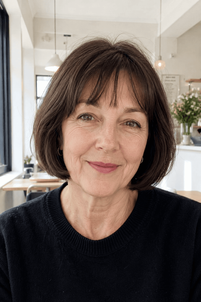French Bob with Bangs