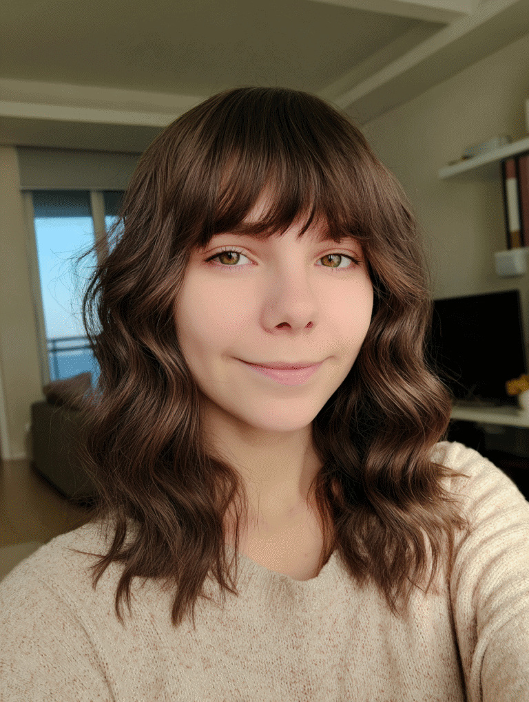 Shoulder-Length Hairstyles for Wavy Hair