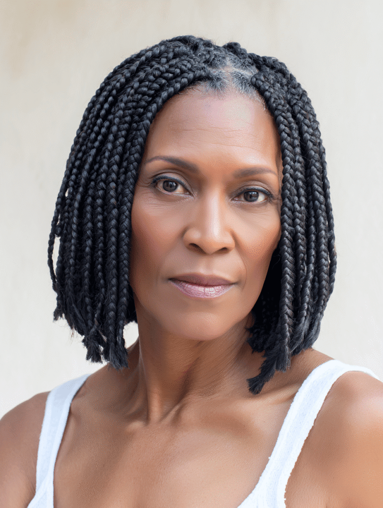 Braids for Older Black Women Over 50