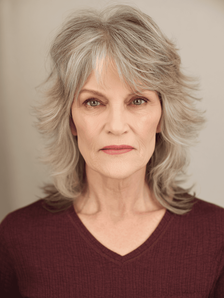 Medium Length Hairstyles for Older Women