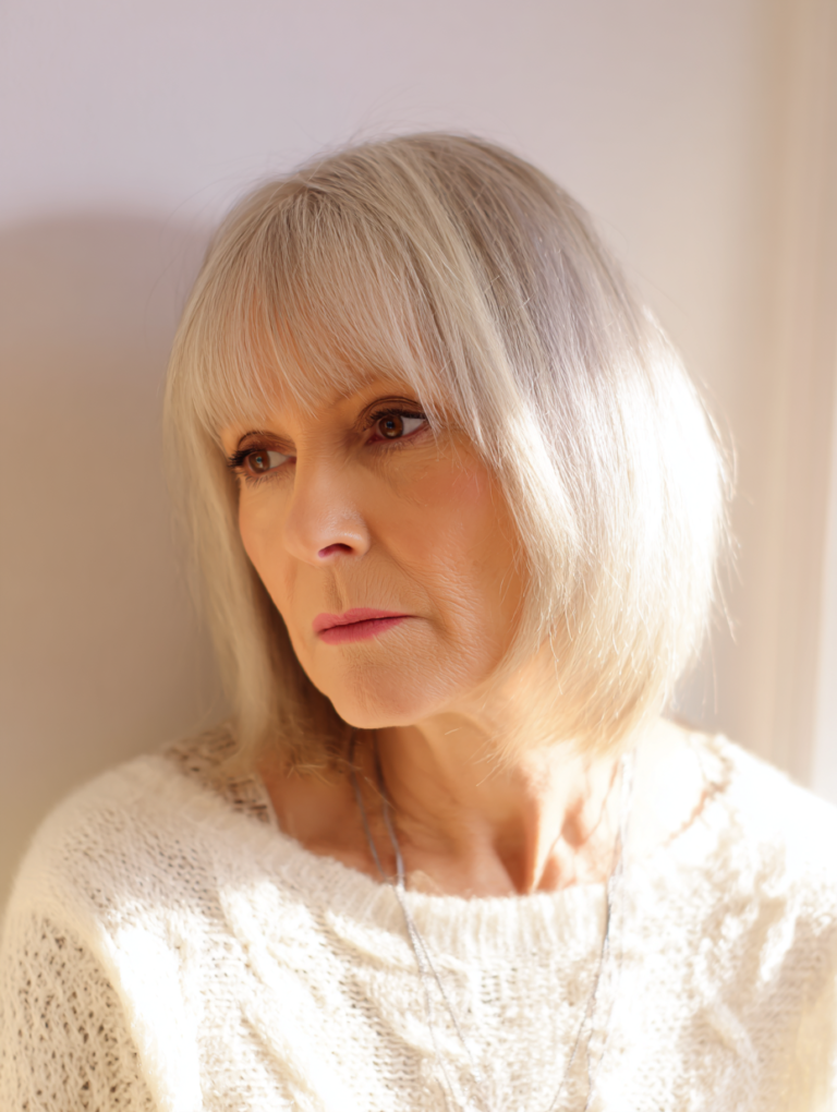 Layered Bob Hairstyles for Women Over 60