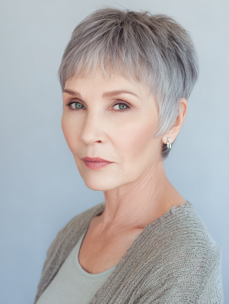 Short Pixie Bob for Fine Hair
