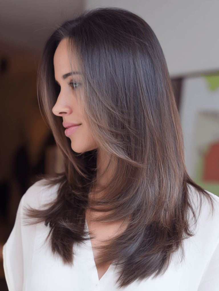 Long Feathered Layers