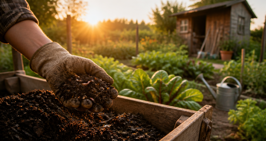 a quoi sert le compost en potager