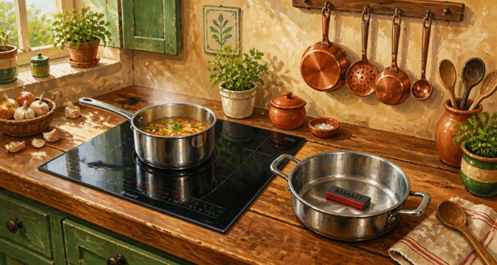 quelle casserole pour induction sur plaque moderne