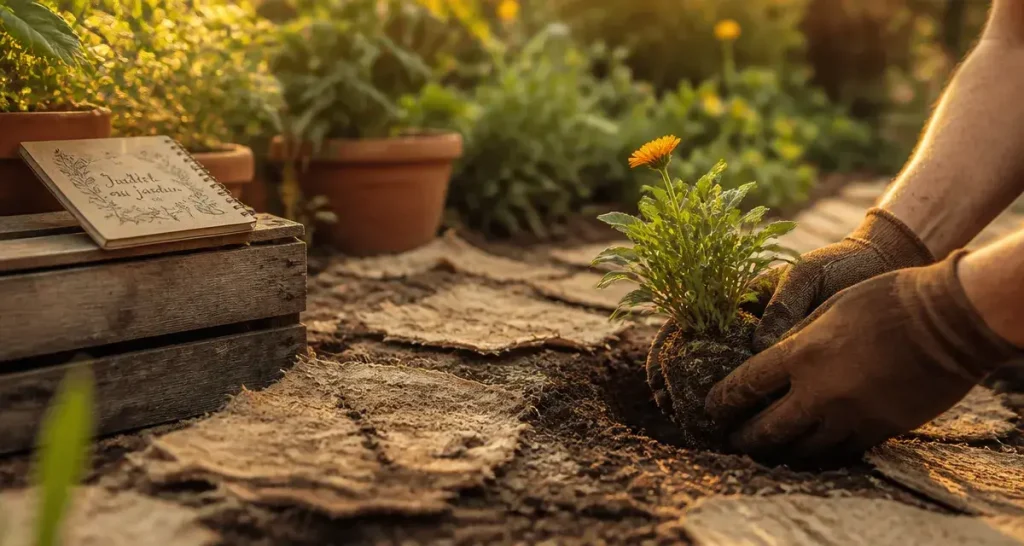 Que planter en juillet août : fleurs résistantes à la canicule, calendula en terre