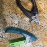 dog nail clippers on countertop
