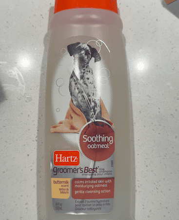 the dog shampoo I use
