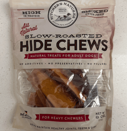 my hide chews I use for my dog at home