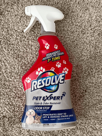 the pet stain remover i use on my carpet