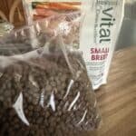 fresh and dry dog food