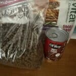 a dog food variety lay out
